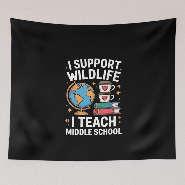 Item preview, Middle School Funny Teacher designed and sold by DeadlockCrew.