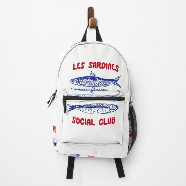 Item preview, Les Sardine Social Club – Retro Nautical Design designed and sold by MaiZephyr.