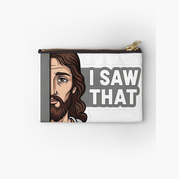 Item preview, "I Saw That" Jesus Sticker designed and sold by loccotown168.