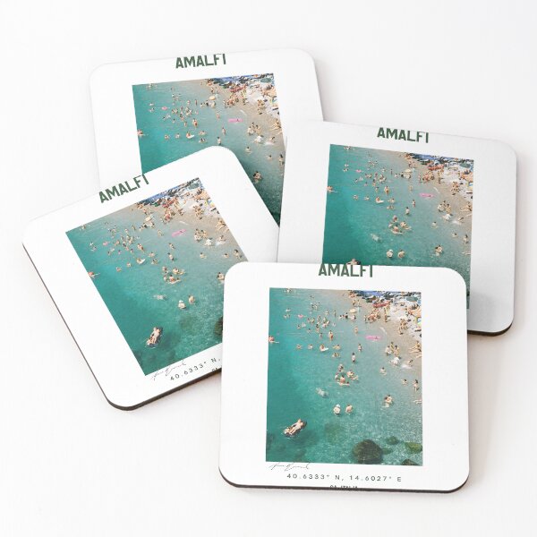 Item preview, Amalfi Coast Beach Italian Summer Orange designed and sold by AnnaRosenlund.