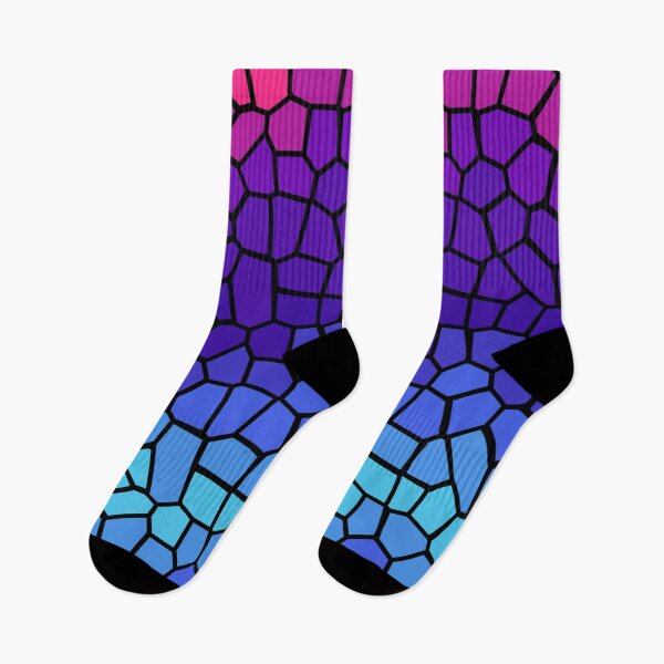 Aperçu de l'œuvre Motif rose à bleu créée et vendue par SpectrumShine.