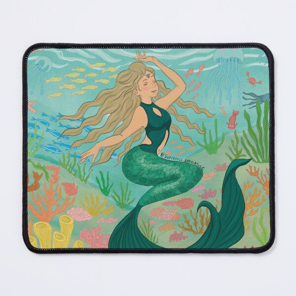 Item preview, Anime mermaid Miyazaki style - Mermay  designed and sold by SorceressApprentice.