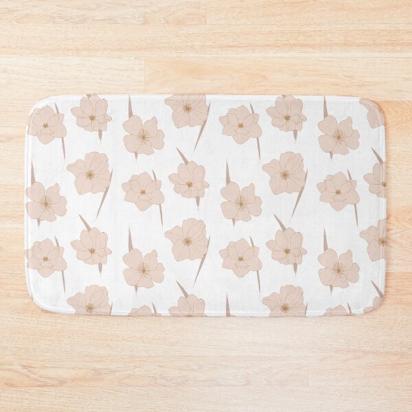 Item preview, Minimal Peach Blossom Floral Pattern Dress designed and sold by FestivityFinds.