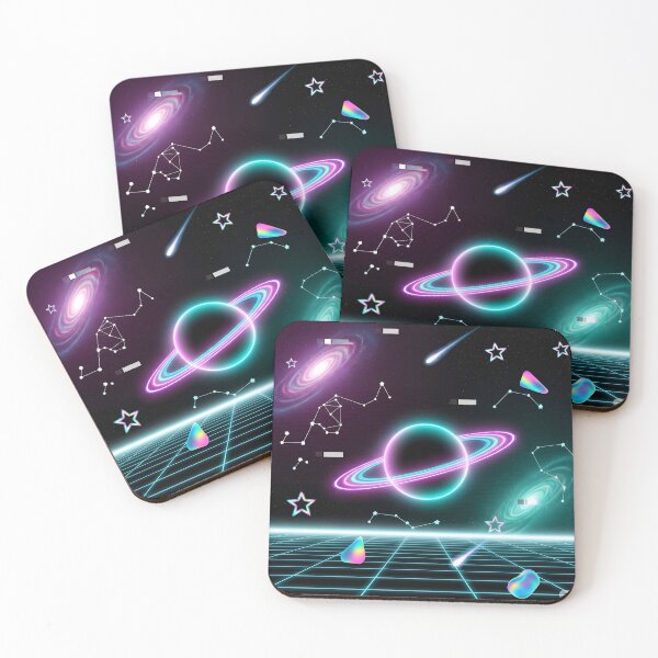 Item preview, “Cosmic Spacecore – Neon Galaxy Aesthetic” designed and sold by Cullinan Art.