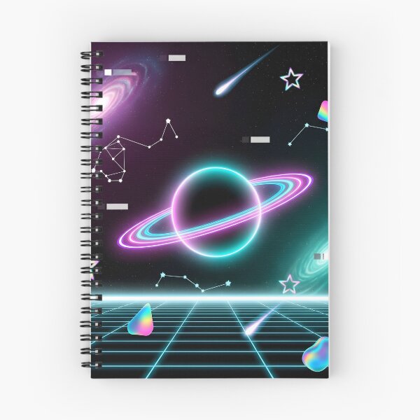 Item preview, “Cosmic Spacecore – Neon Galaxy Aesthetic” designed and sold by Cullinan Art.