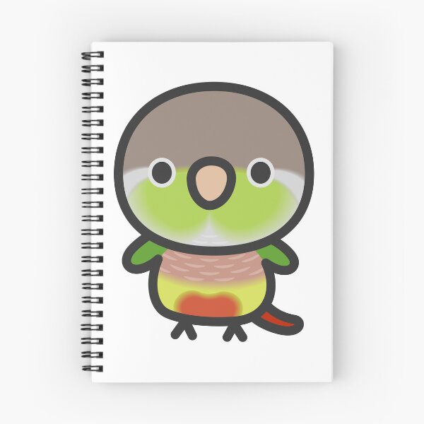 Item preview, Green-cheeked parakeet / Pineapple designed and sold by INKOYADO.