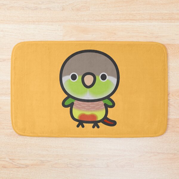Item preview, Green-cheeked parakeet / Pineapple designed and sold by INKOYADO.