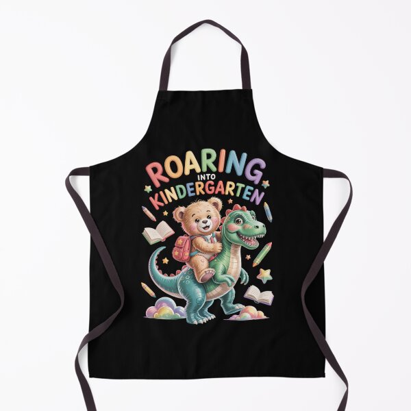 Item preview, Roaring Into Kindergarten Dinosaur T Rex Back to School designed and sold by Sunset4Bones.