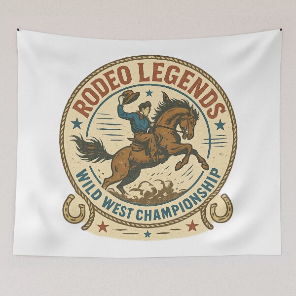 Artikelvorschau, Rodeo Legends Wild West Meisterschaft entworfen und verkauft von Romeo Fashion.