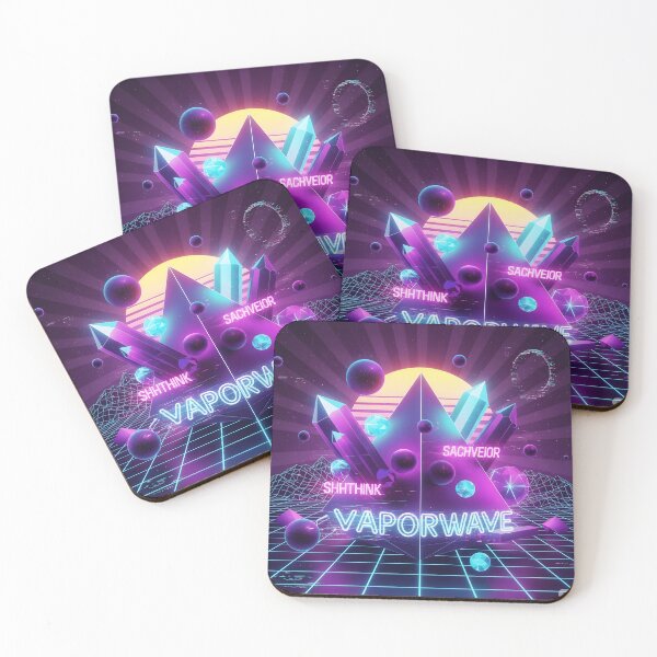 Item preview, “Neon Dreams – Vaporwave Cyberpunk Aesthetic” designed and sold by Cullinan Art.
