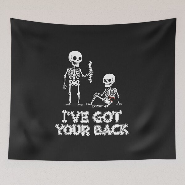 Item preview, Halloween Skeletons Ive Got Your Back designed and sold by rafalZielinski.