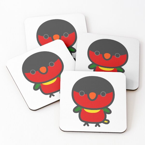 Item preview, Yellow-bibbed Lory designed and sold by INKOYADO.