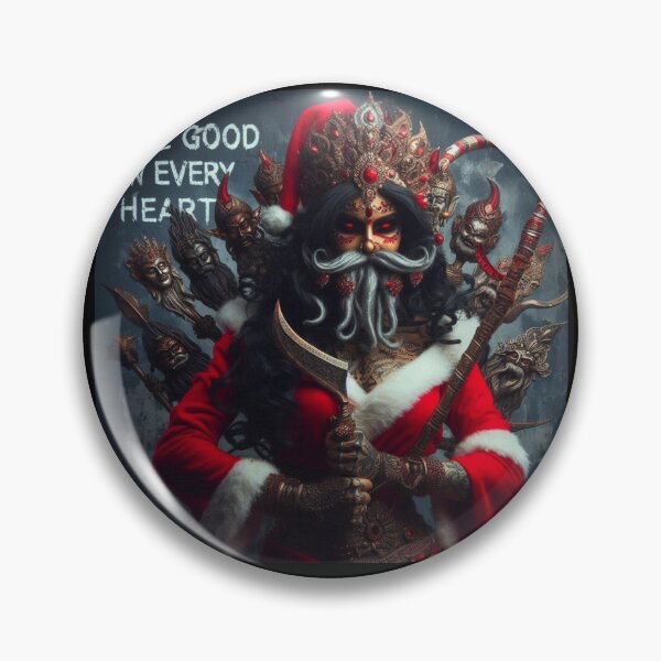 Item preview, Mystic Demon Santa Saber Heart designed and sold by Voodoo Store Paranormal Collections.