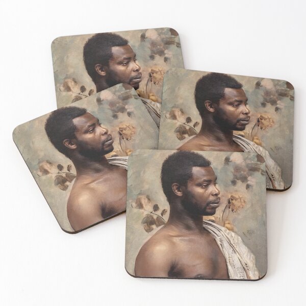 Item preview, Prince William Nii Nortey Dowuona – The African Prince by Gustav Klimt designed and sold by EmeraldeaArt.
