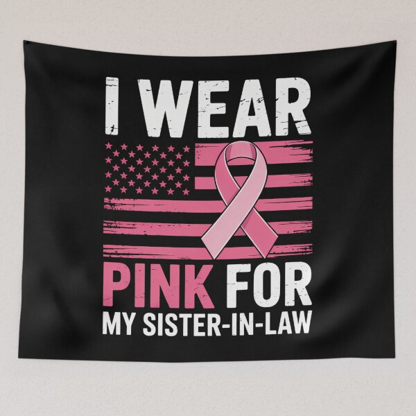 Item preview, Breast Cancer Awareness Family Lovers Us Flag designed and sold by savrmiller.