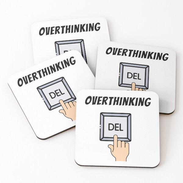 Item preview, Delete Overthinking - Stoicism Philosophy designed and sold by LexaArtworks.
