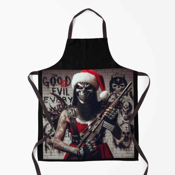 Item preview, Militant Gothic Santa Skull Rifle designed and sold by Voodoo Store Paranormal Collections.