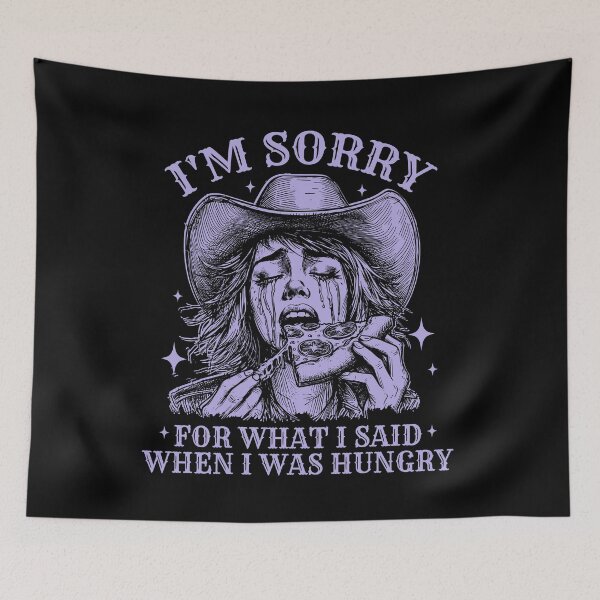 Item preview, Funny Cute Cowgirl Hungry Pizza designed and sold by Jcat7.