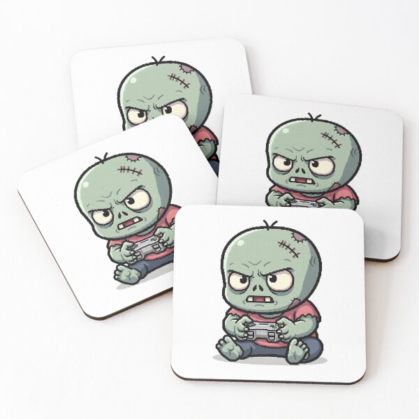 Item preview, Gamer Zombie - Funny Intense Gaming Pixel Art designed and sold by Sredsub.