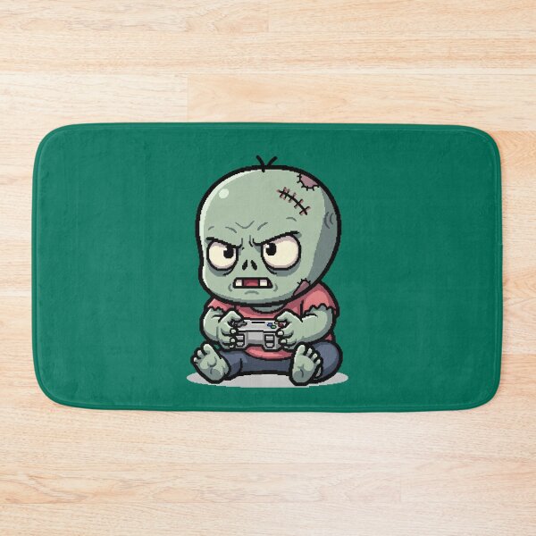 Item preview, Gamer Zombie - Funny Intense Gaming Pixel Art designed and sold by Sredsub.