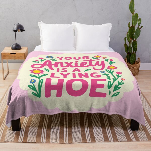 Item preview, Your anxiety is a lying hoe designed and sold by BrownHorse90s.
