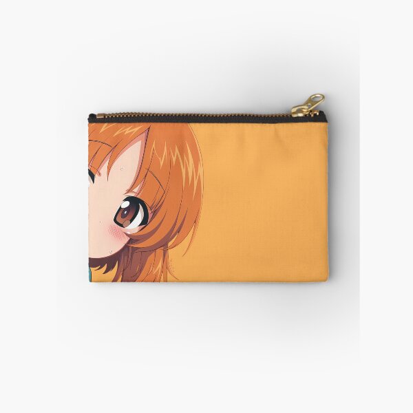Item preview, Chibi Peeking Miho Nishizumi Girls und Panzer Anime designed and sold by B5fivemerch.