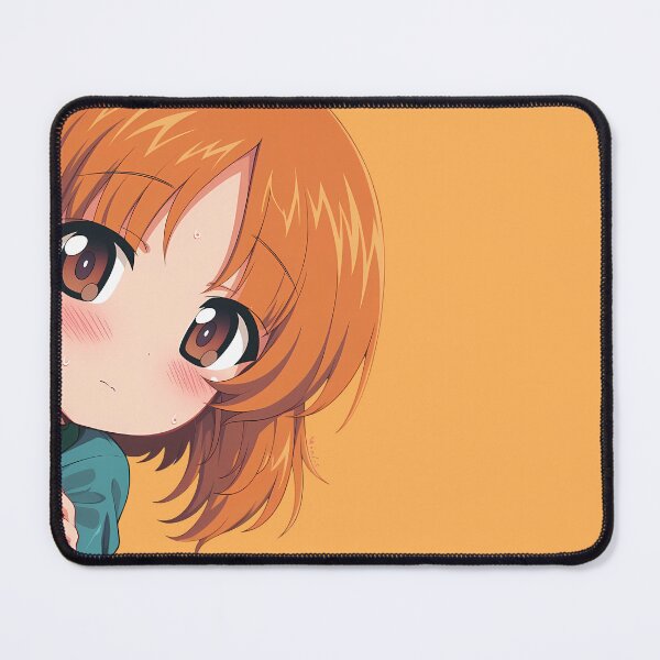 Item preview, Chibi Peeking Miho Nishizumi Girls und Panzer Anime designed and sold by B5fivemerch.