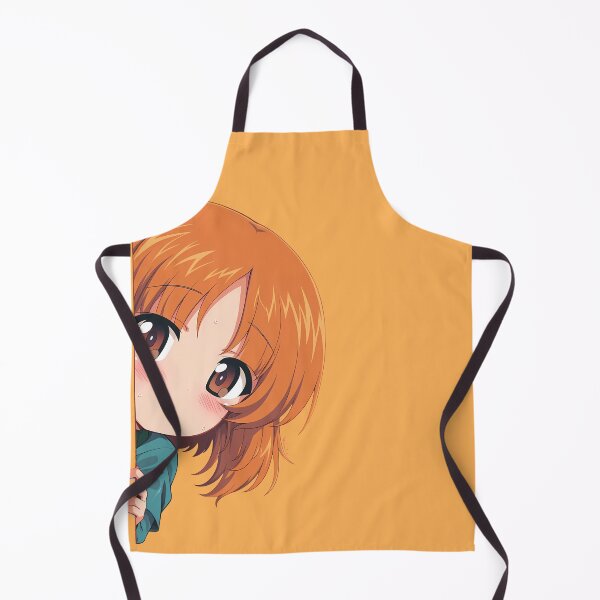 Item preview, Chibi Peeking Miho Nishizumi Girls und Panzer Anime designed and sold by B5fivemerch.
