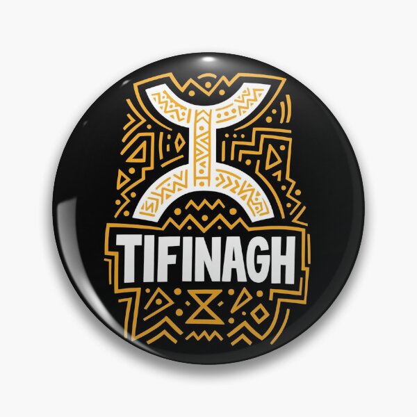Item preview, Tifinagh Amazigh Design – Bold North African Script Art designed and sold by salimarts5dz.