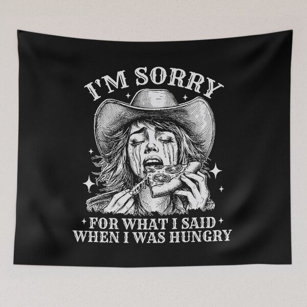 Item preview, Funny Cute Cowgirl Hungry Pizza designed and sold by Jcat7.
