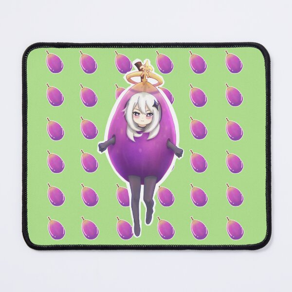 Item preview, Fan art : Genshin Impact, Paimon Flying Lavender Melon, with Lavender Melon background designed and sold by Roenva.