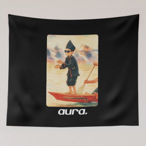 Item preview, Aura farming boat kid meme designed and sold by PietrzakDesign.