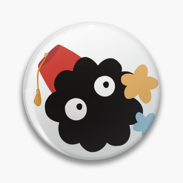 Item preview, Whimsical Soot Sprite with Fez and Candy Stars designed and sold by Druid Soup.