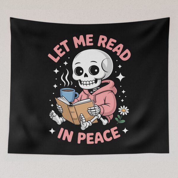 Item preview, Funny Skeleton Reading Book Lovers Halloween designed and sold by savrmiller.