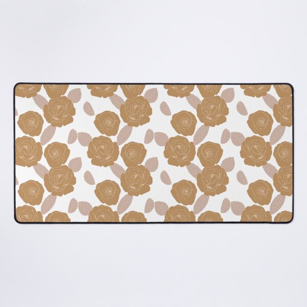 Item preview, Golden Rose Pattern Floral Scarf designed and sold by FestivityFinds.