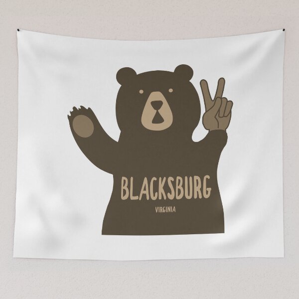 Item preview, Oso de la paz de Blacksburg, Virginia designed and sold by Esskay Designs.