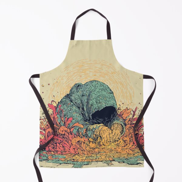 Item preview, Mystical Hooded Figure – Abstract Emotion Explosion designed and sold by Moss and Moon Studio.