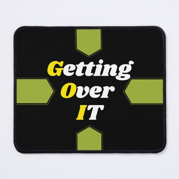 Item preview, Getting Over It – Motivational & Gamer-Inspired Design designed and sold by estrella-lunar.