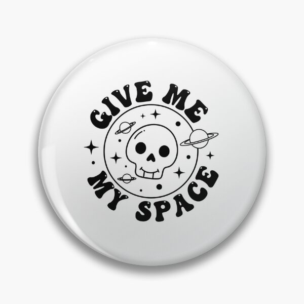 Item preview, Give Me Space - Cosmic Skull Introvert & Alien Lover designed and sold by DropRomance.