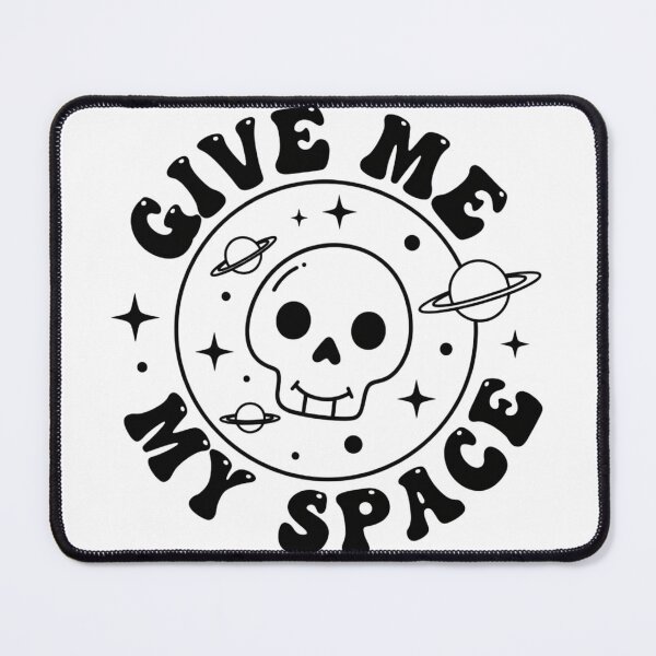 Item preview, Give Me Space - Cosmic Skull Introvert & Alien Lover designed and sold by DropRomance.