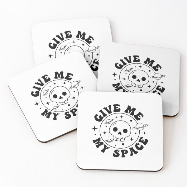 Item preview, Give Me Space - Cosmic Skull Introvert & Alien Lover designed and sold by DropRomance.