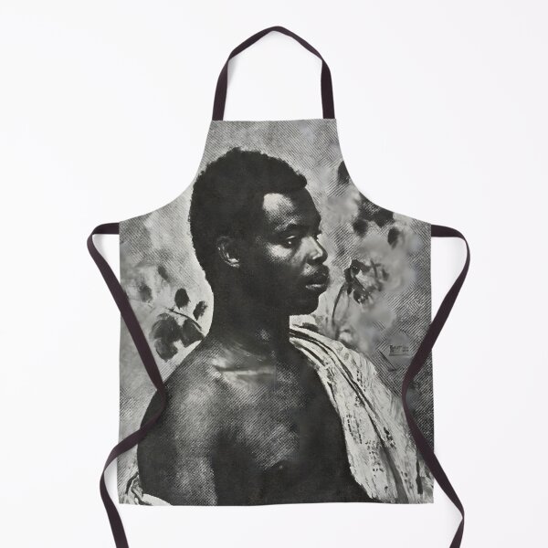 Item preview, Lost Klimt Portrait of African Prince William Dowuona – Black and White designed and sold by EmeraldeaArt.