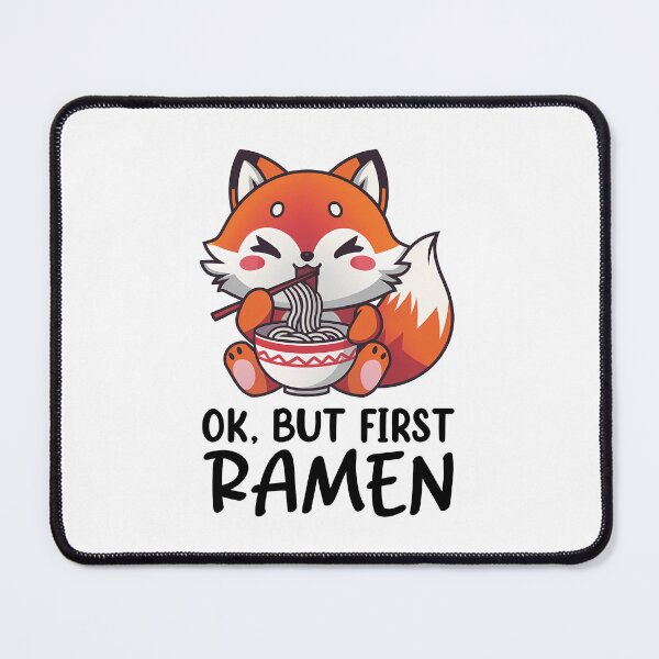 Item preview, Ok But First Ramen Funny Foodie Saying designed and sold by KD Merch.