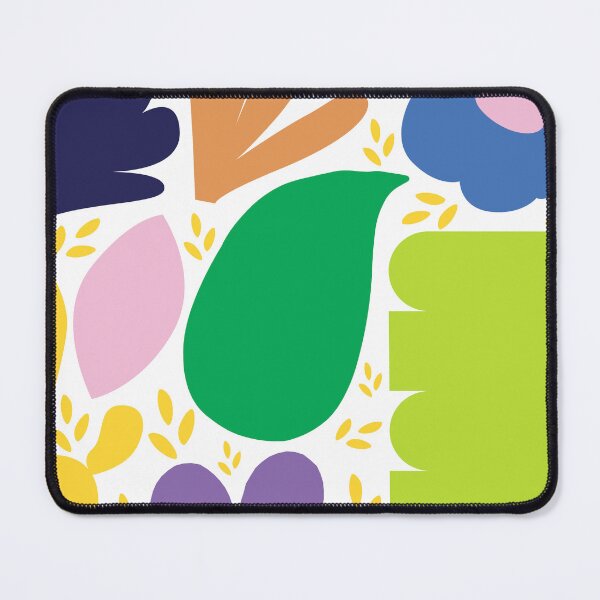 Item preview, Bold Abstract Botanical Shapes – Colorful Modern Nature Art Print designed and sold by lunacustomsph.