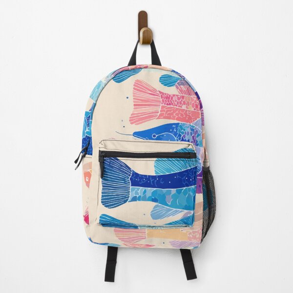 Item preview, Vibrant Catfish Symphony – Stacked Aquatic Art designed and sold by Moss and Moon Studio.