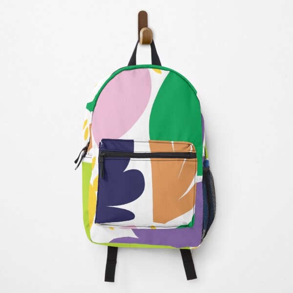 Item preview, Bold Abstract Botanical Shapes – Colorful Modern Nature Art Print designed and sold by lunacustomsph.