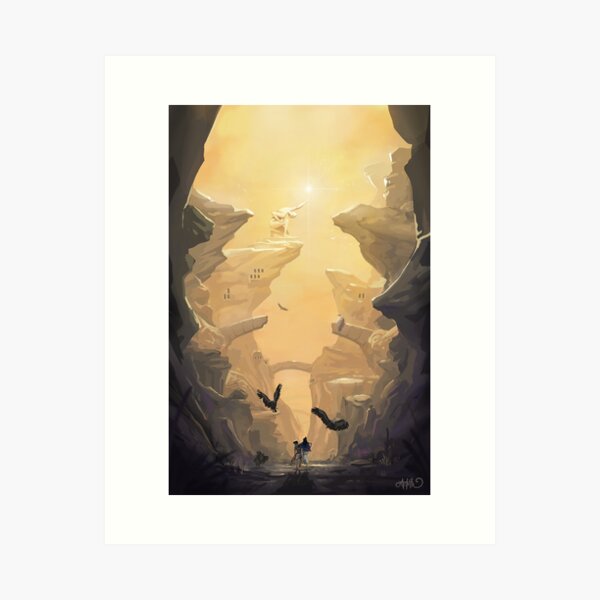 Item preview, Canyon of the forgotten star designed and sold by AchilleDessine.
