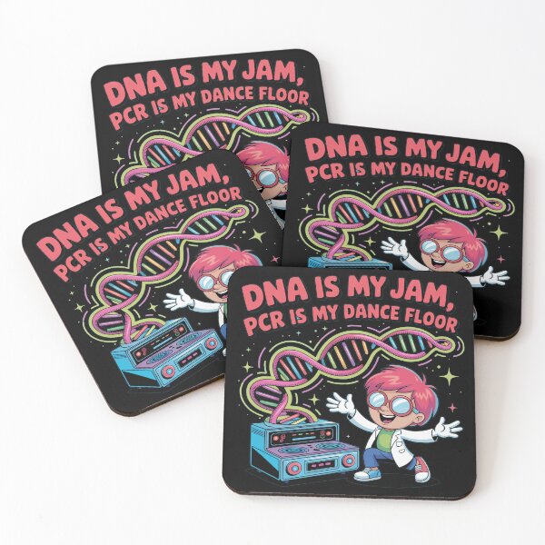 Item preview, DNA is my jam, PCR is my dance floor, funny biology designed and sold by NoetherSym.