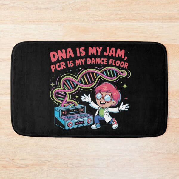Item preview, DNA is my jam, PCR is my dance floor, funny biology designed and sold by NoetherSym.
