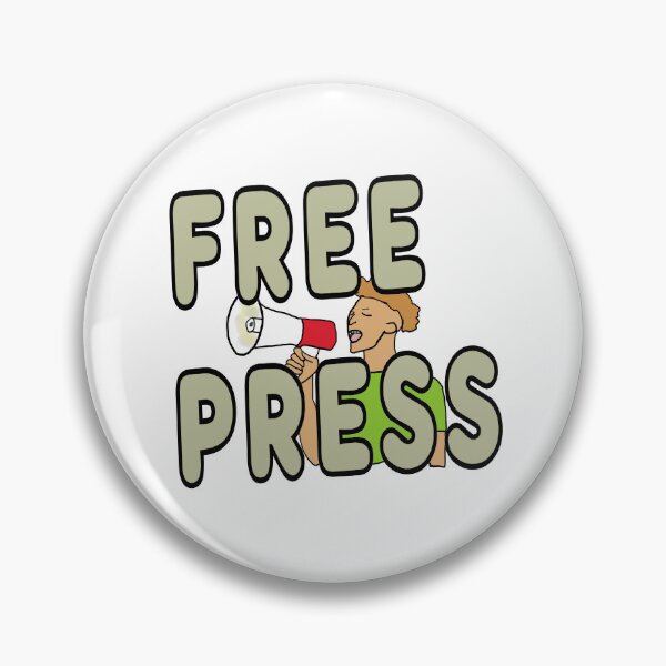Item preview, Free Press designed and sold by Mark-Ewbie.